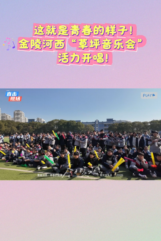 金陵河西草坪音乐会活力开唱